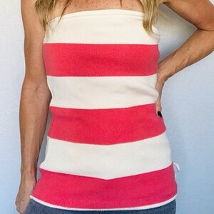 Ralph Lauren Vintage Stripe Tube Top Sz Large.